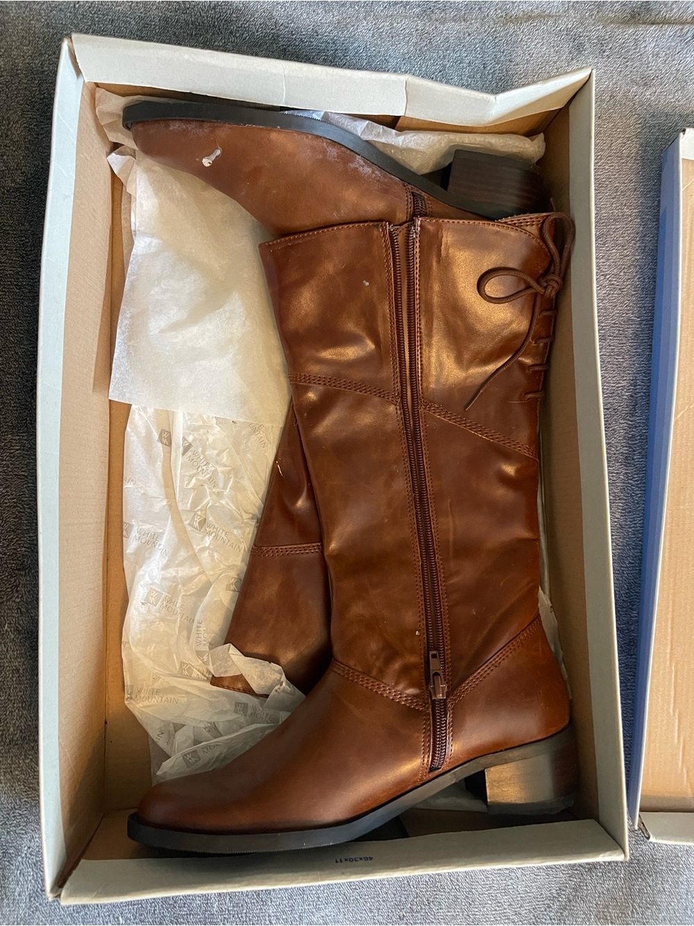 White Mountain Women’s Leatherette Boots perfect for Halloween or REN Faire